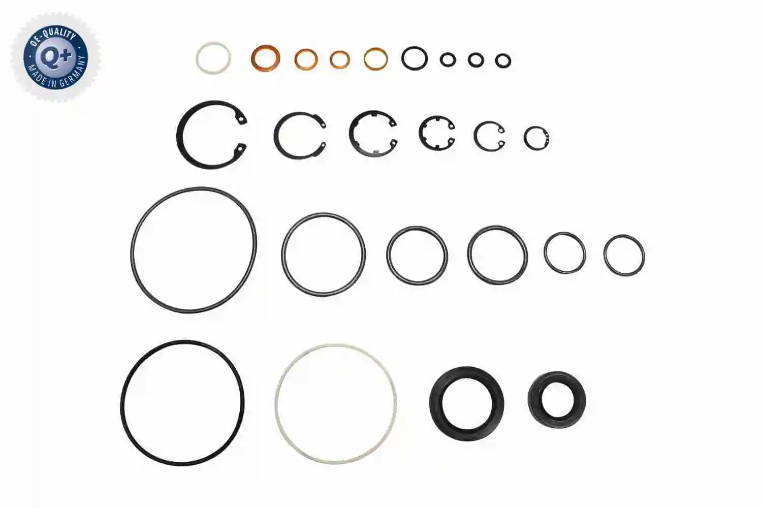 Gasket Set, steering gear Original VAICO Quality V30-0124