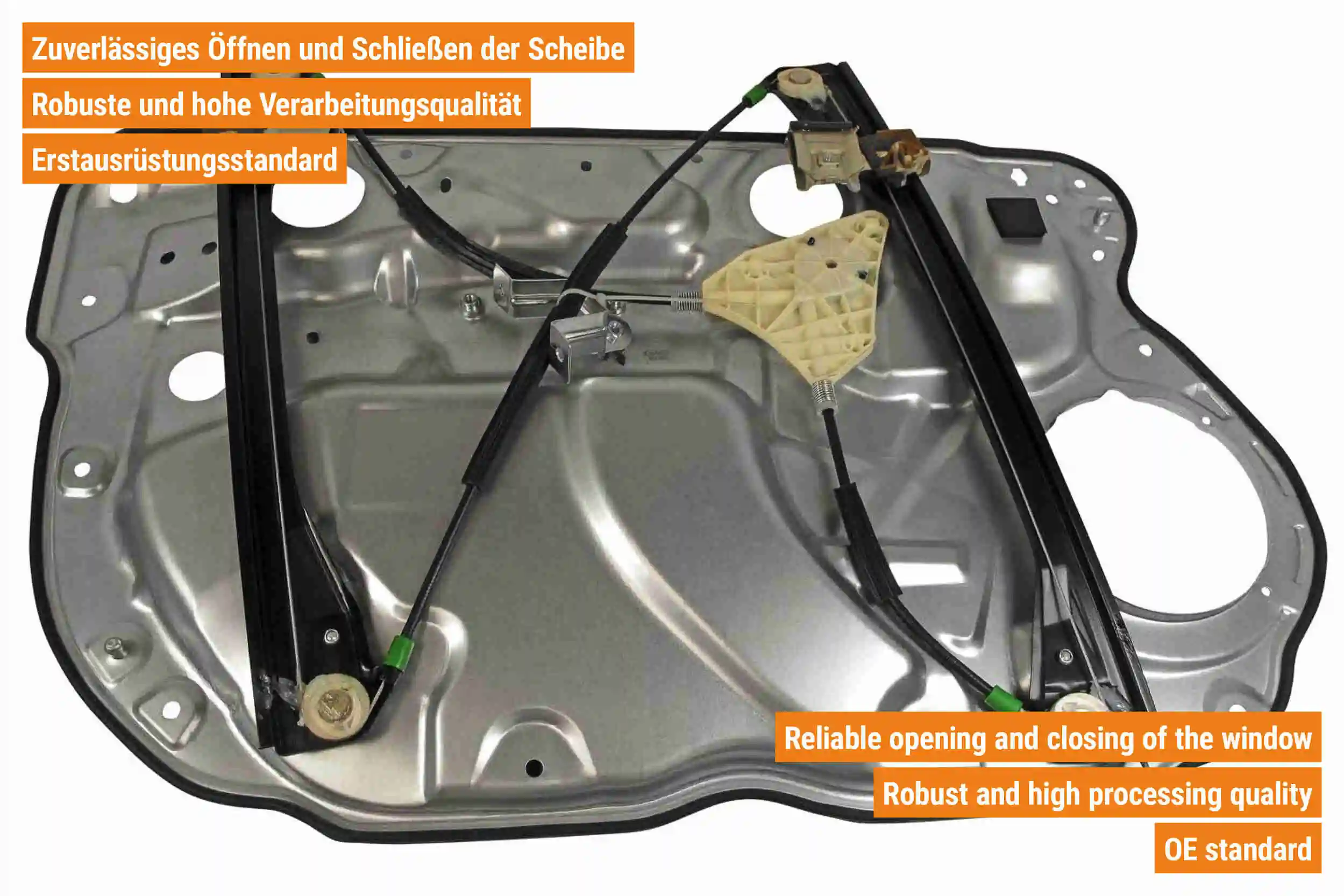 Window Regulator Original VAICO Quality V10-1855