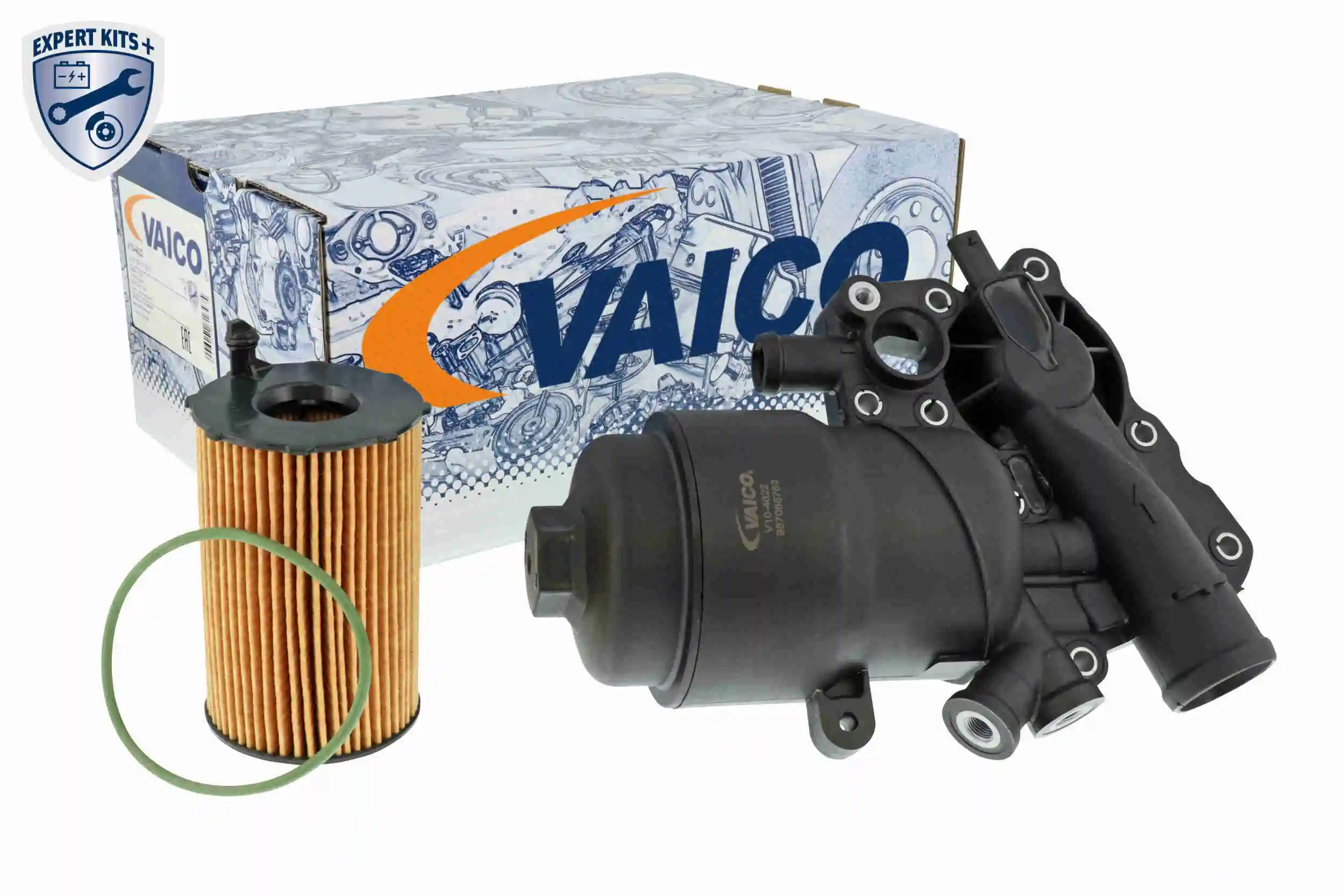 Housing, oil filter EXPERT KITS + V10-4622