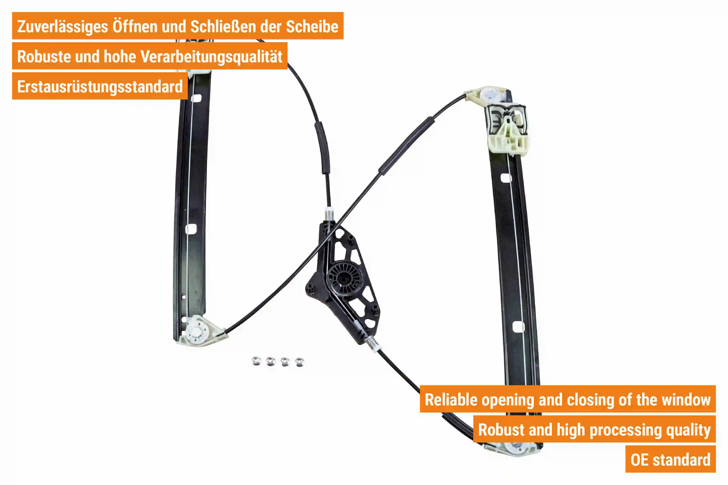 Window Regulator Original VAICO Quality V10-4841