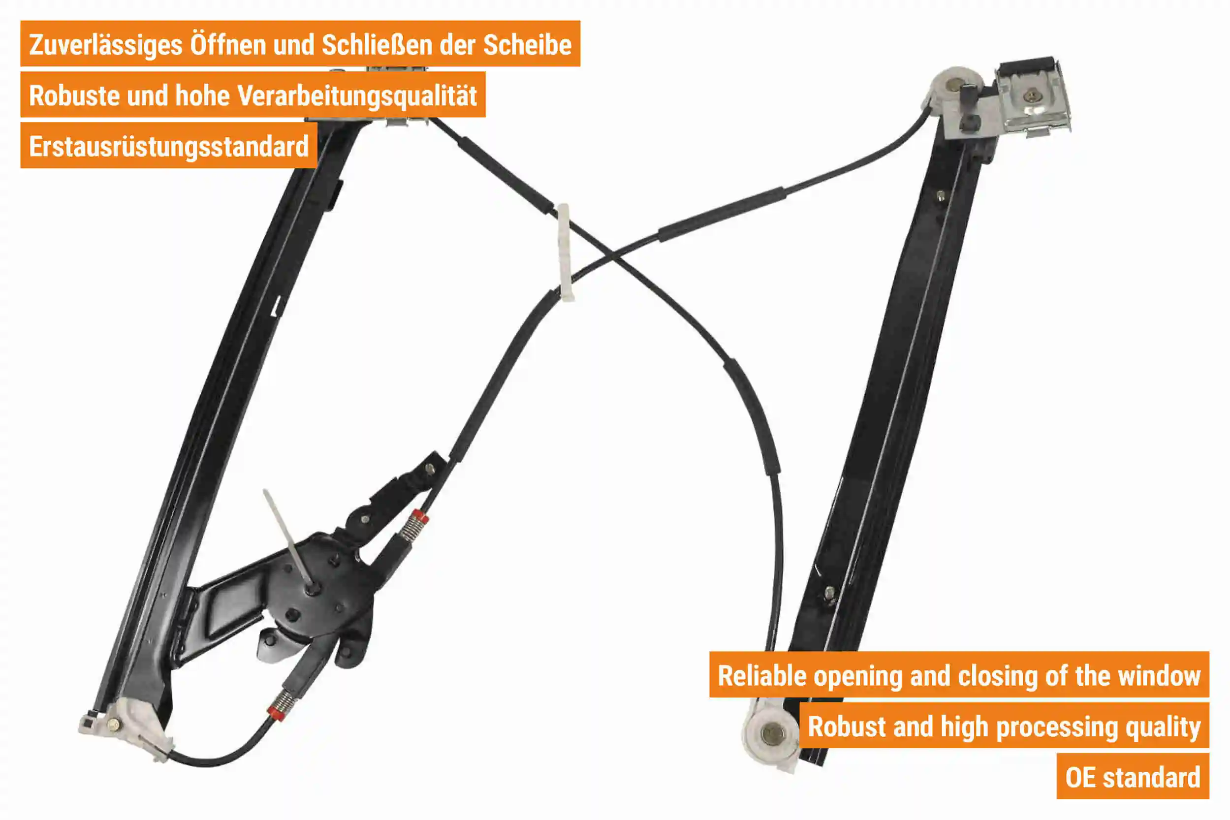 Window Regulator Original VAICO Quality V25-0559