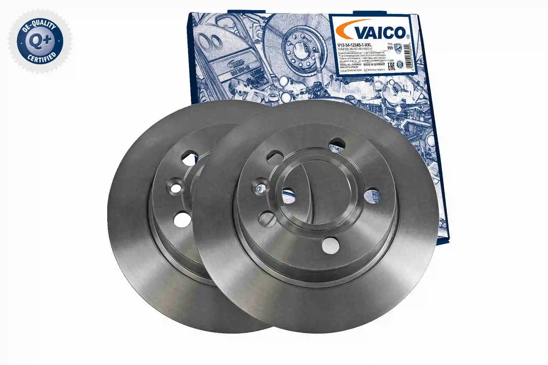 Brake Disc Q+, original equipment manufacturer quality V10-40067