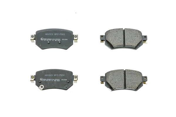 Brake Pad Set, disc brake BPZ-7002