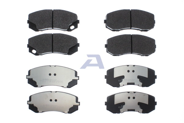 Brake Pad Set, disc brake Premium ADVICS by AISIN BPNI-1018