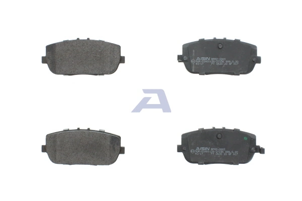 Brake Pad Set, disc brake Premium ADVICS by AISIN BPMZ-2003