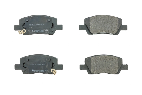 Brake Pad Set, disc brake BPHY-7010