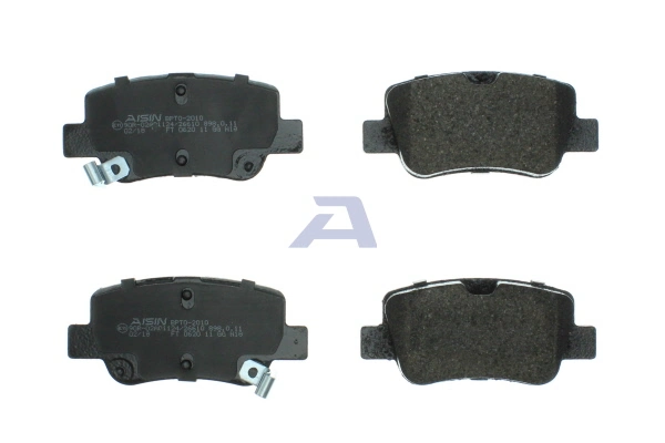 Brake Pad Set, disc brake Premium ADVICS by AISIN BPTO-2010