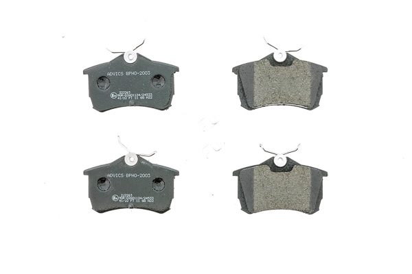 Brake Pad Set, disc brake Premium ADVICS by AISIN BPHO-2003