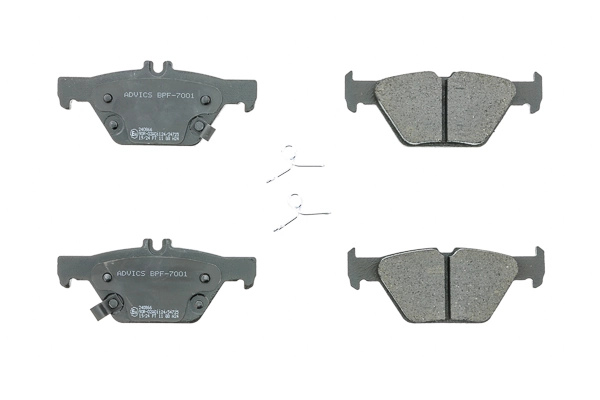 Brake Pad Set, disc brake BPF-7001
