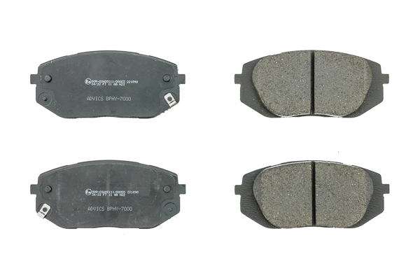 Brake Pad Set, disc brake BPHY-7000