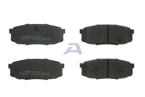 Brake Pad Set, disc brake Premium ADVICS by AISIN BPTO-2013