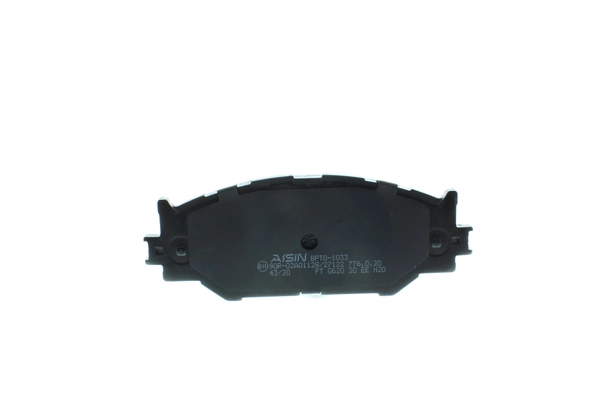 Brake Pad Set, disc brake Premium ADVICS by AISIN BPTO-1033