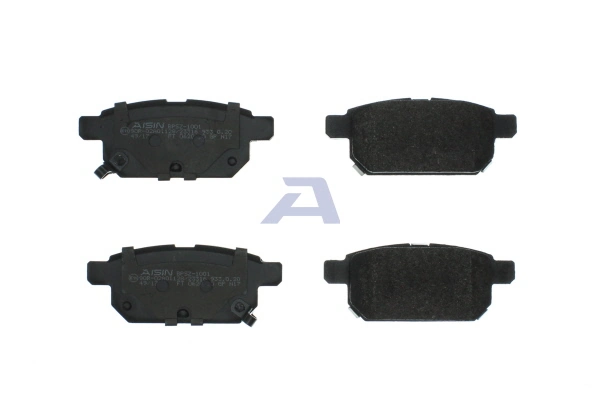 Brake Pad Set, disc brake Premium ADVICS by AISIN BPSZ-1001