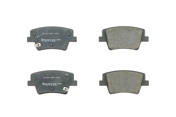 Brake Pad Set, disc brake BPHY-7009