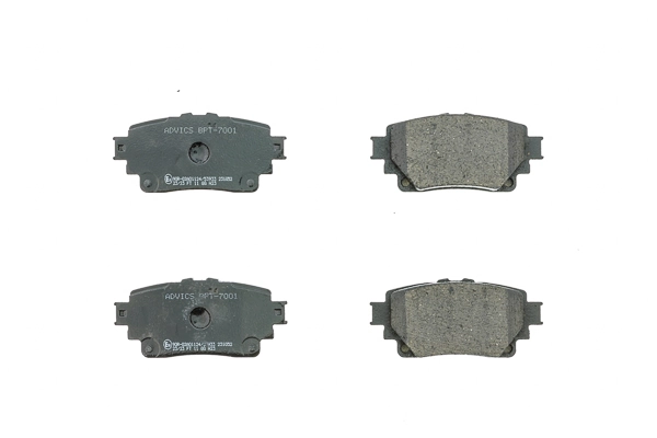 Brake Pad Set, disc brake BPT-7001