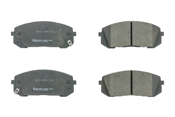 Brake Pad Set, disc brake BPHY-7012