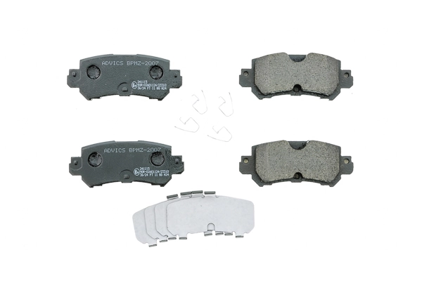 Brake Pad Set, disc brake Premium ADVICS by AISIN BPMZ-2007