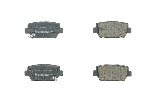Brake Pad Set, disc brake BPM-7004