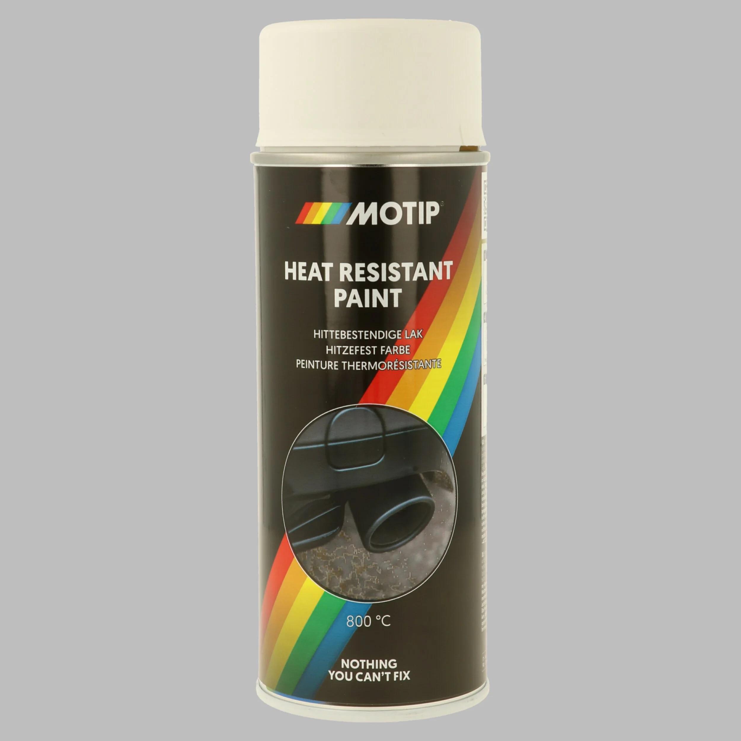 Engine-/Exhaust Paint Heat Resistant white 400 ml 04036