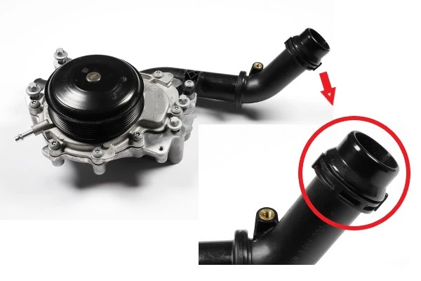 Water Pump, engine cooling P1613A-TH-4