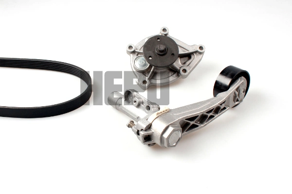 Water Pump + V-Ribbed Belt Kit PK04951