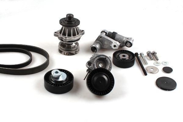 Water Pump + V-Ribbed Belt Kit PK04721