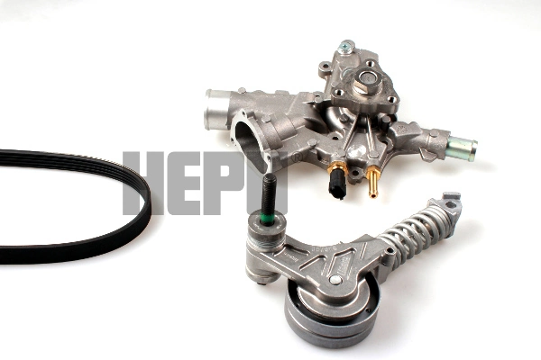 Water Pump + V-Ribbed Belt Kit PK03341
