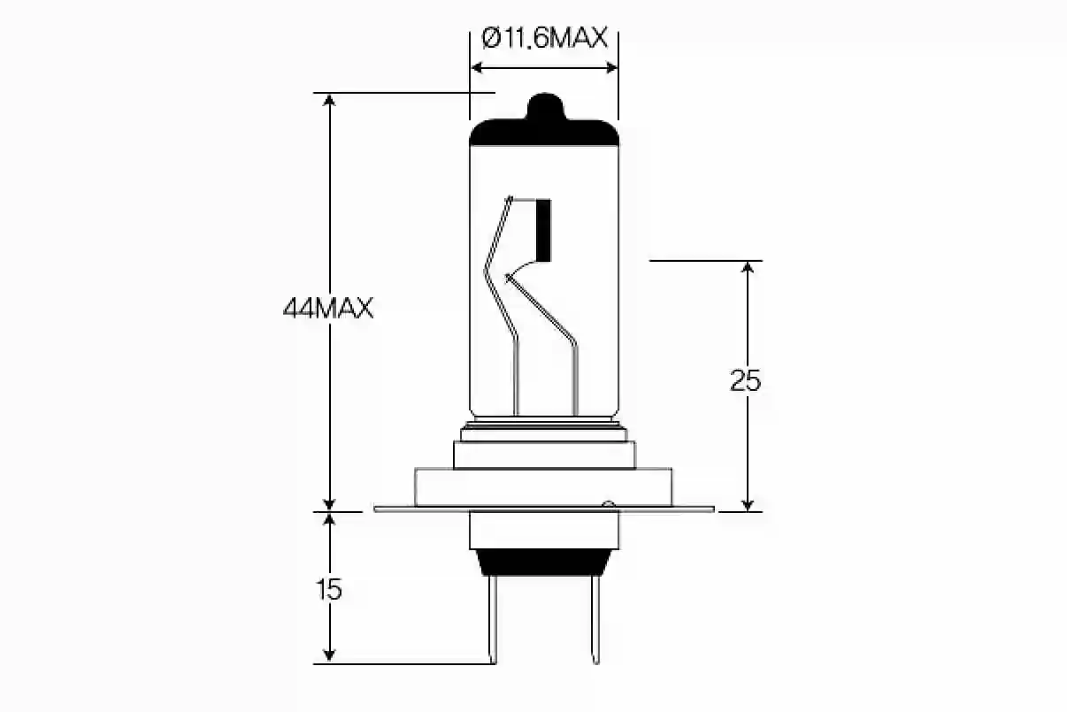 Bulb, spotlight Green Mobility Parts V99-84-0002