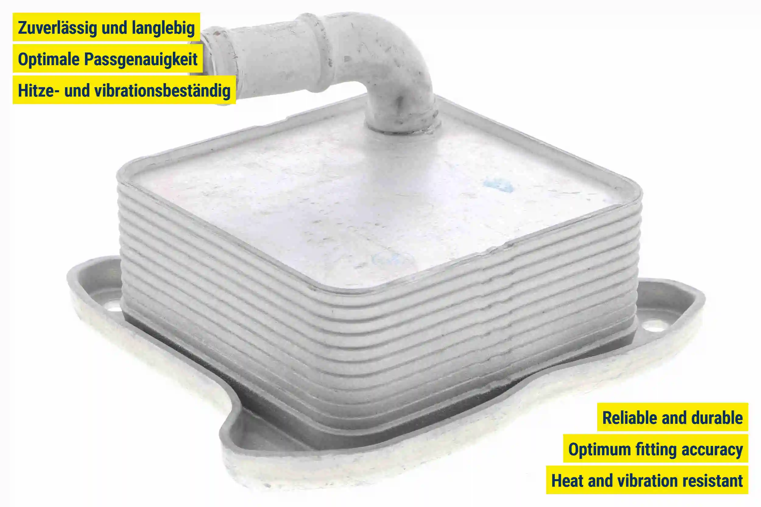 Oil Cooler, engine oil Original VEMO Quality V15-60-6062