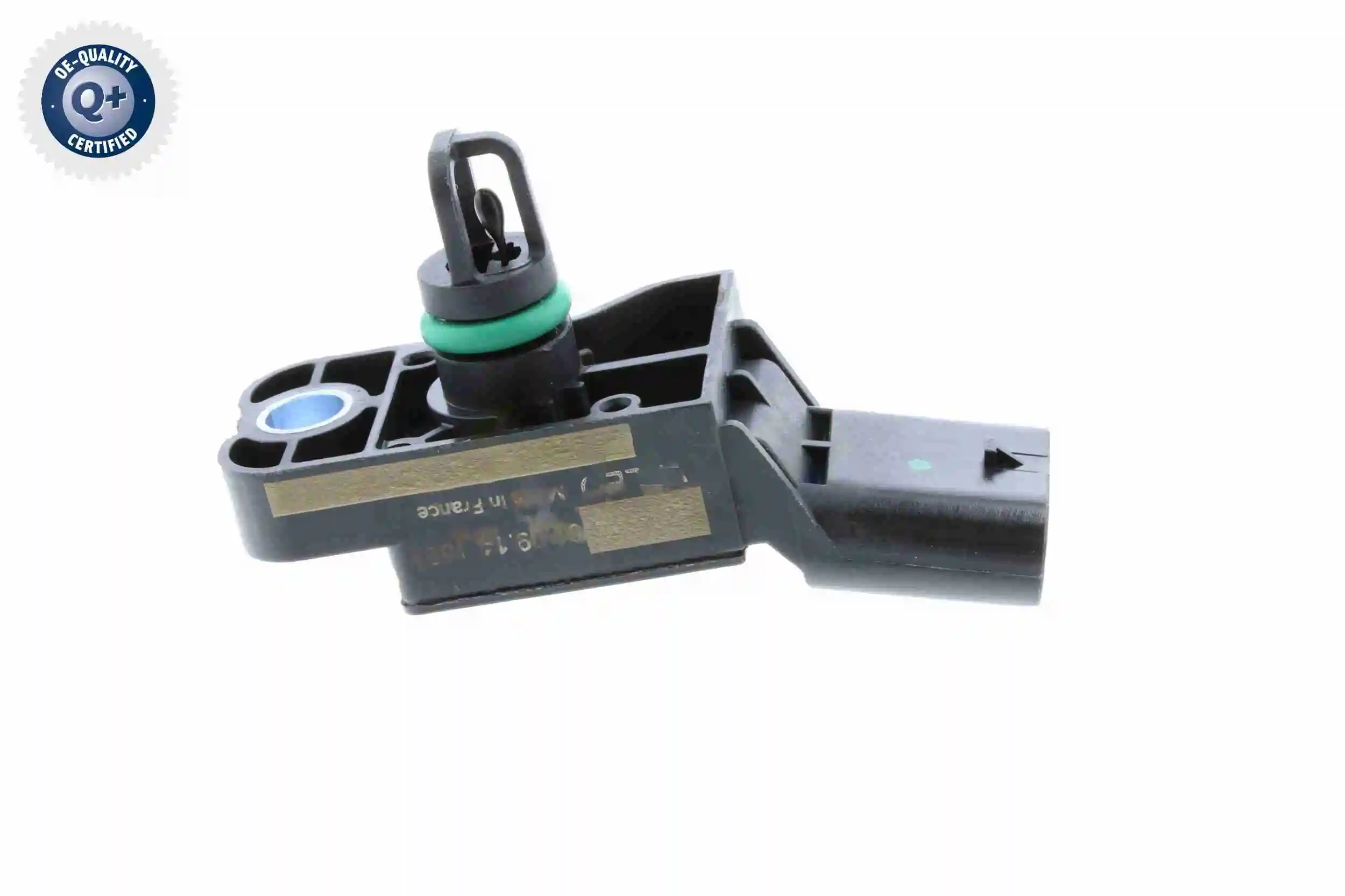 Sensor, intake manifold pressure Q+, original equipment manufacturer quality V10-72-1307