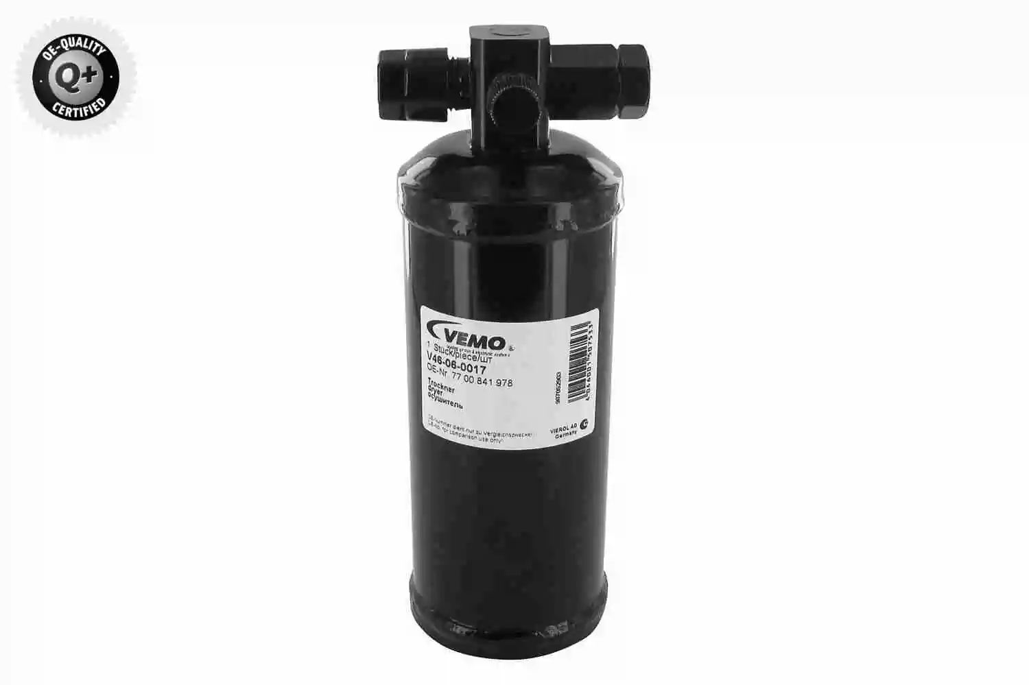 Dryer, air conditioning Q+, original equipment manufacturer quality V46-06-0017