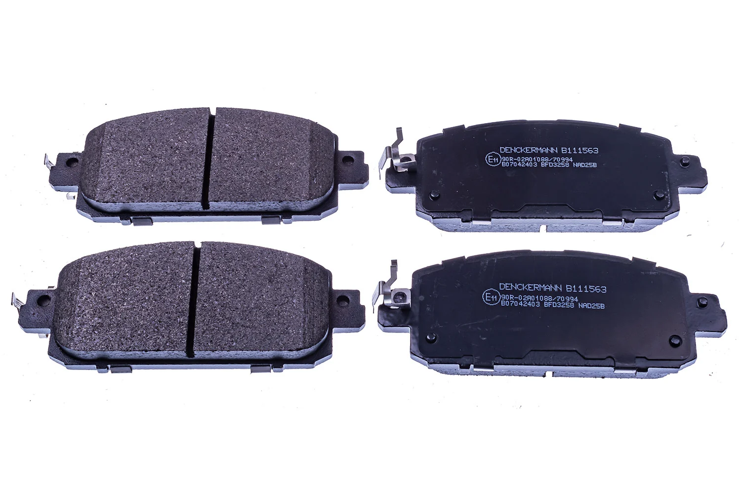Brake Pad Set, disc brake B111563