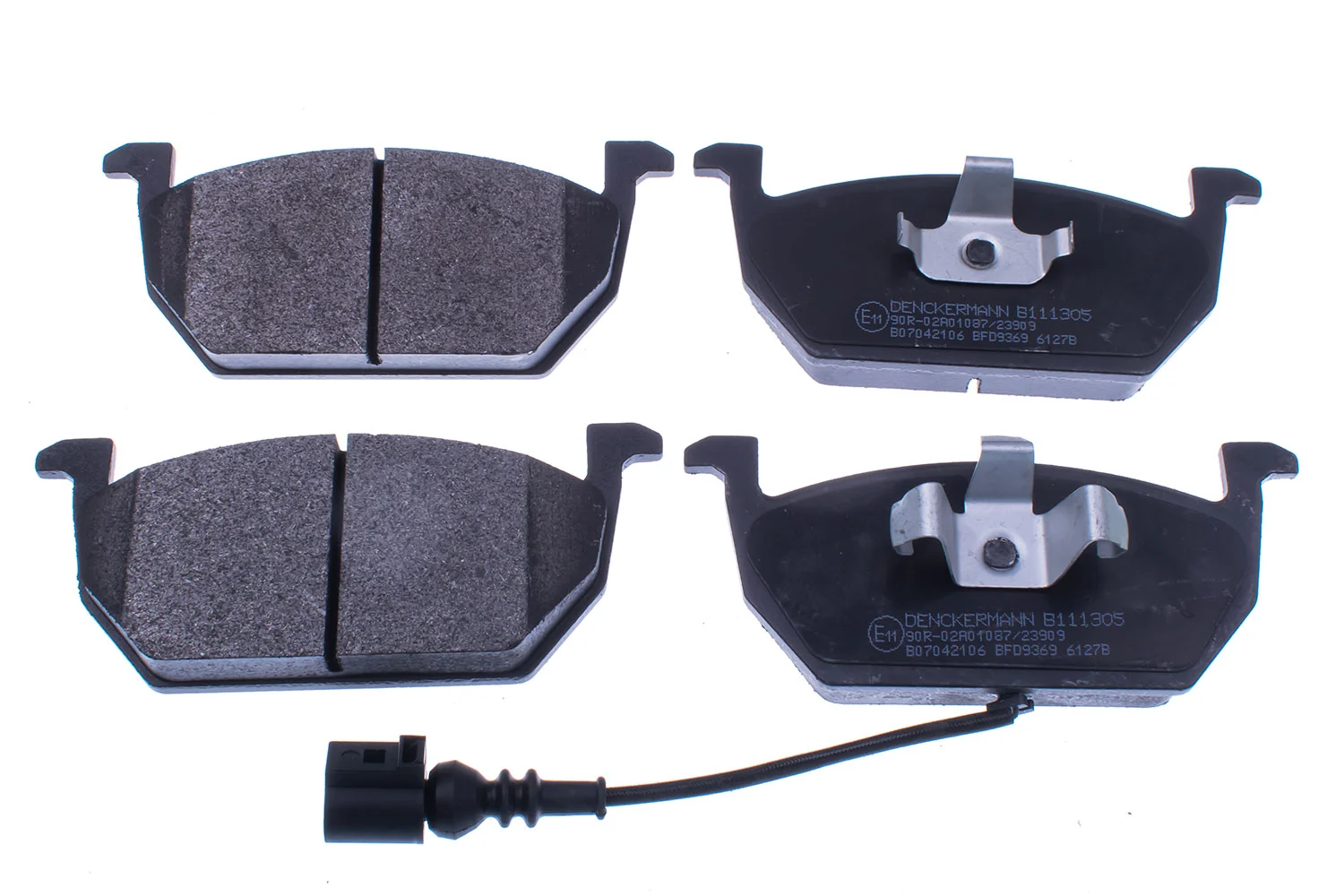 Brake Pad Set, disc brake B111305
