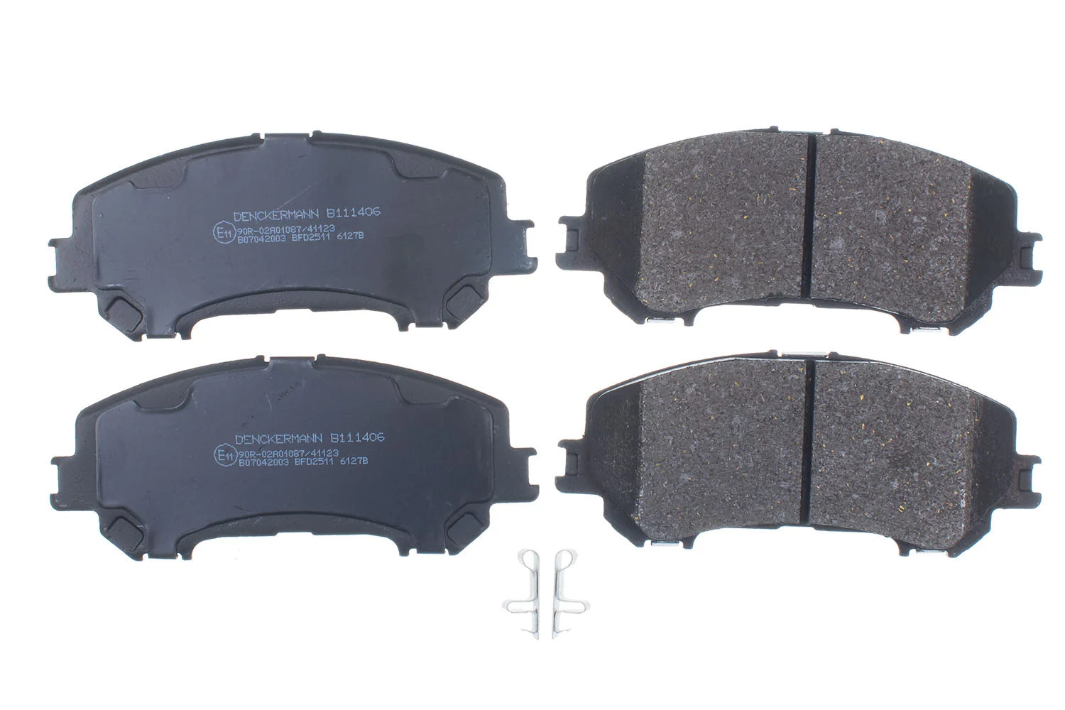 Brake Pad Set, disc brake B111406