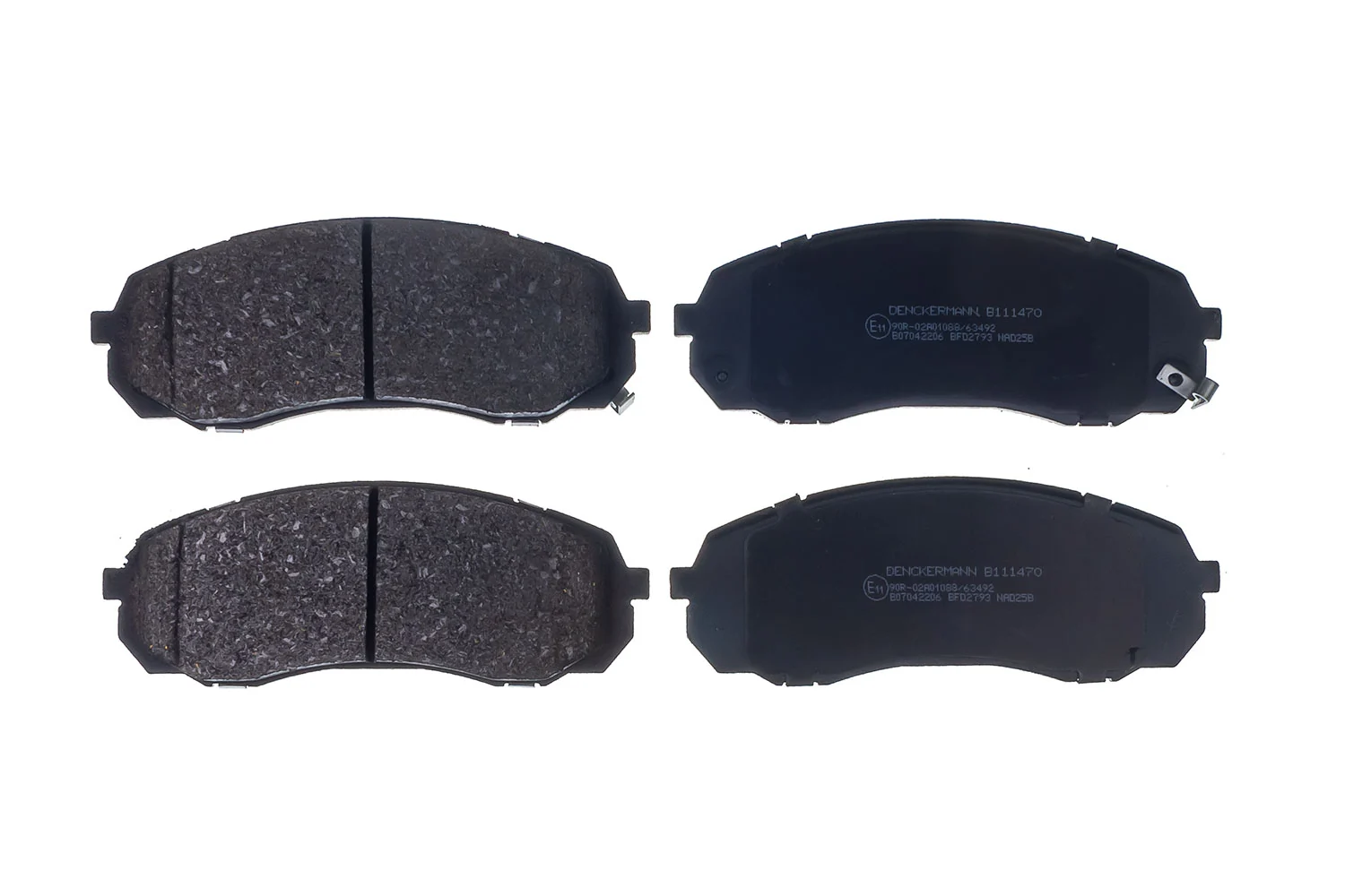 Brake Pad Set, disc brake B111470