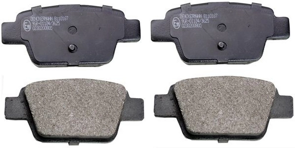 Brake Pad Set, disc brake B110187