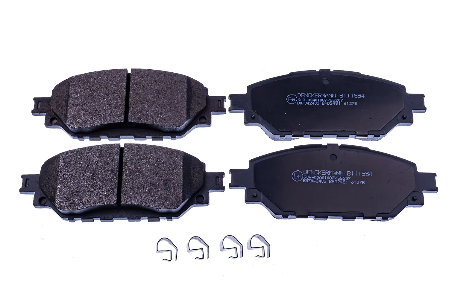Brake Pad Set, disc brake B111554