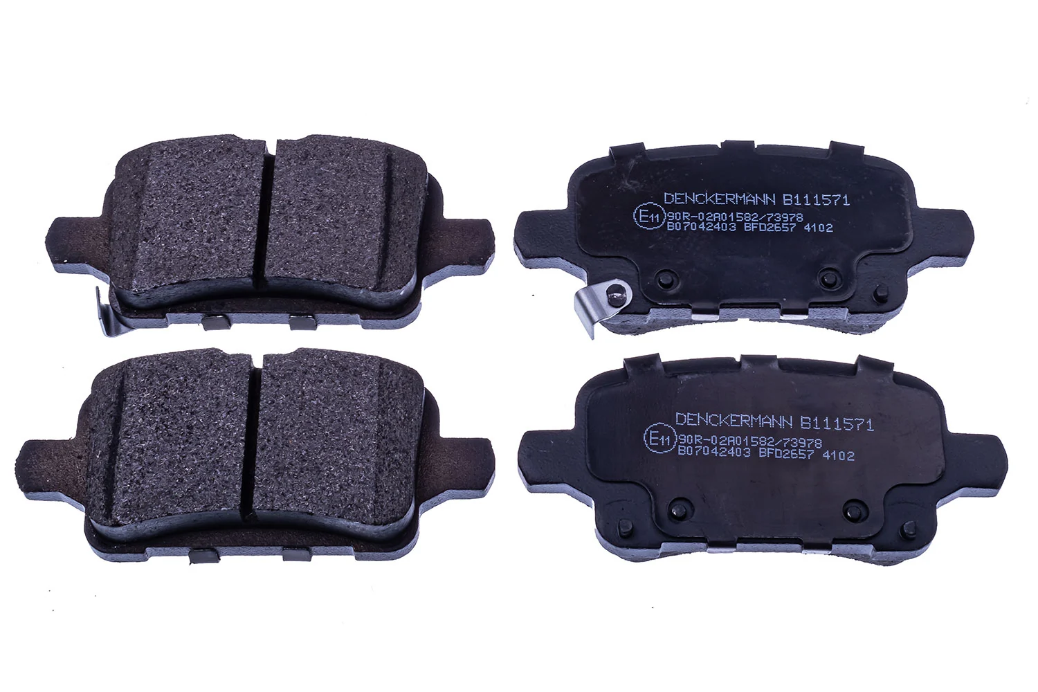 Brake Pad Set, disc brake B111571