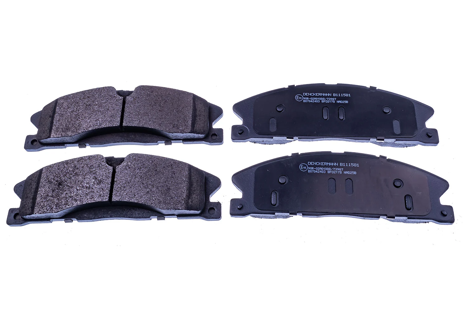 Brake Pad Set, disc brake B111581