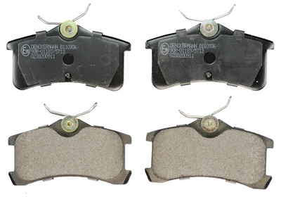 Brake Pad Set, disc brake B110936