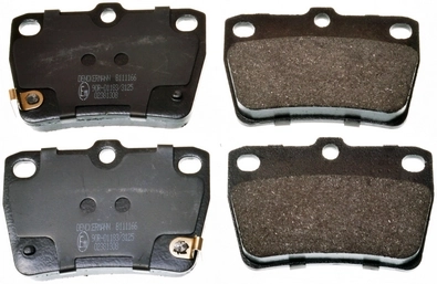 Brake Pad Set, disc brake B111166