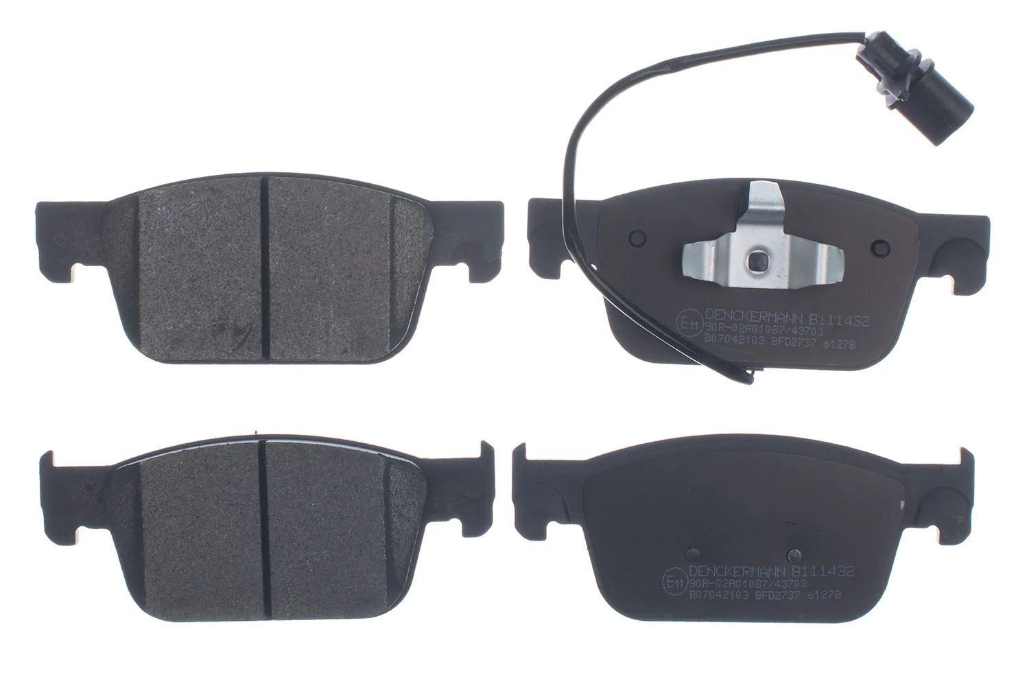 Brake Pad Set, disc brake B111432