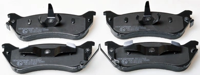 Brake Pad Set, disc brake B111262