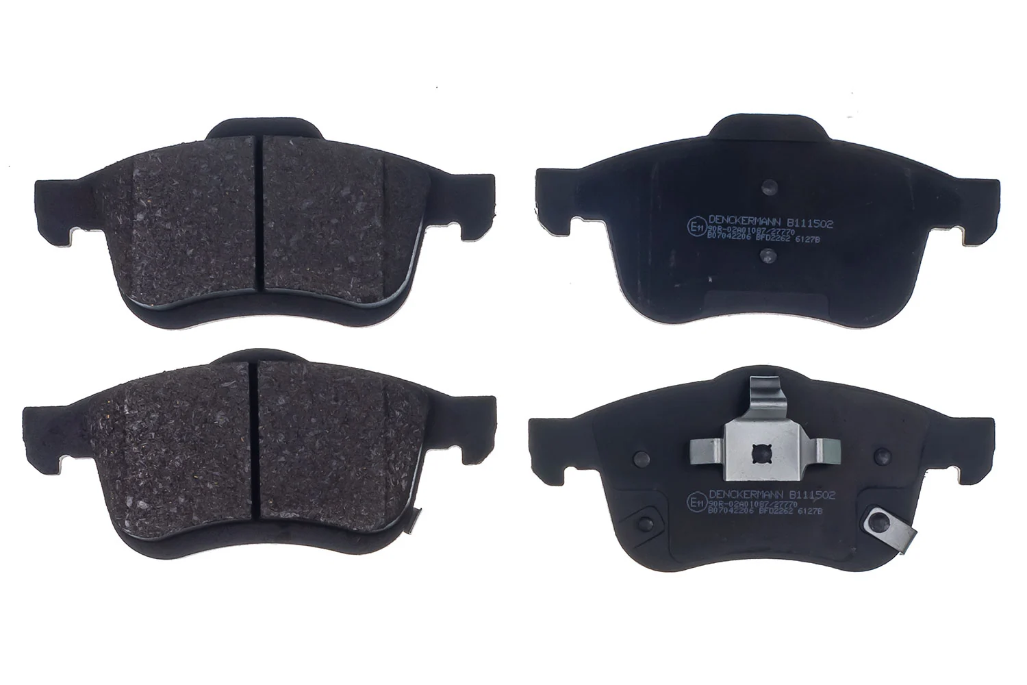 Brake Pad Set, disc brake B111502