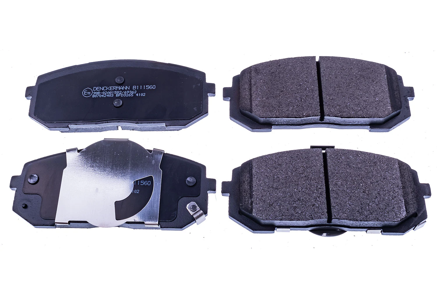 Brake Pad Set, disc brake B111560