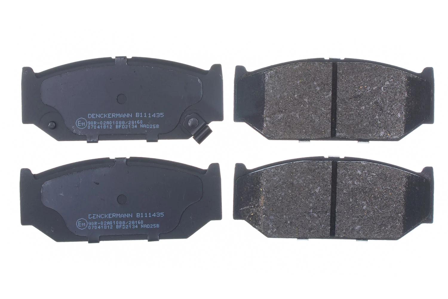 Brake Pad Set, disc brake B111435