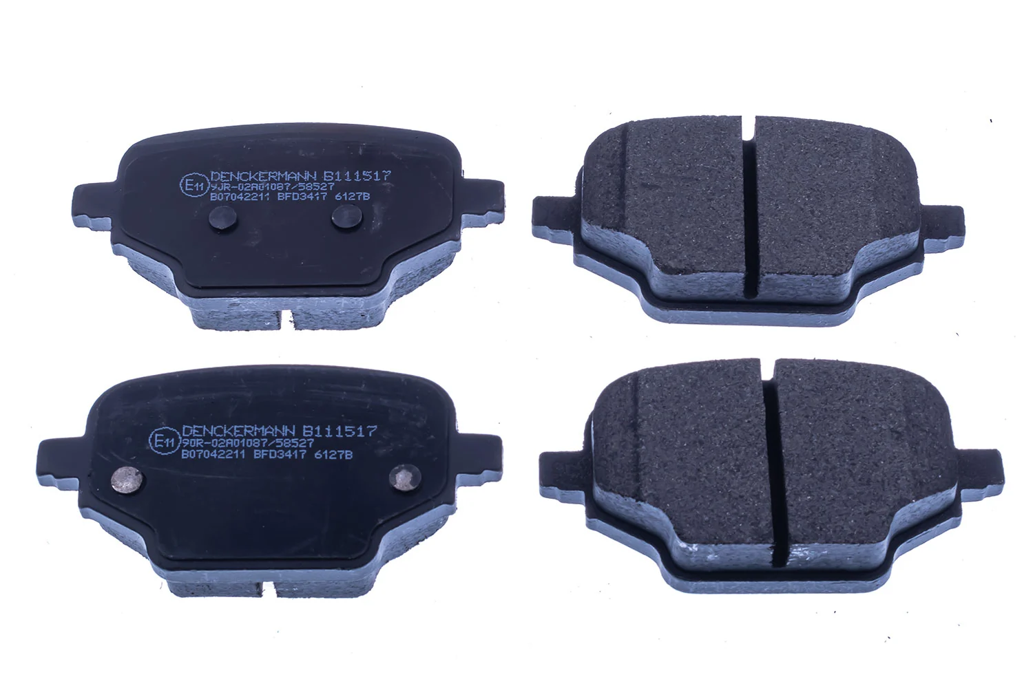 Brake Pad Set, disc brake B111517
