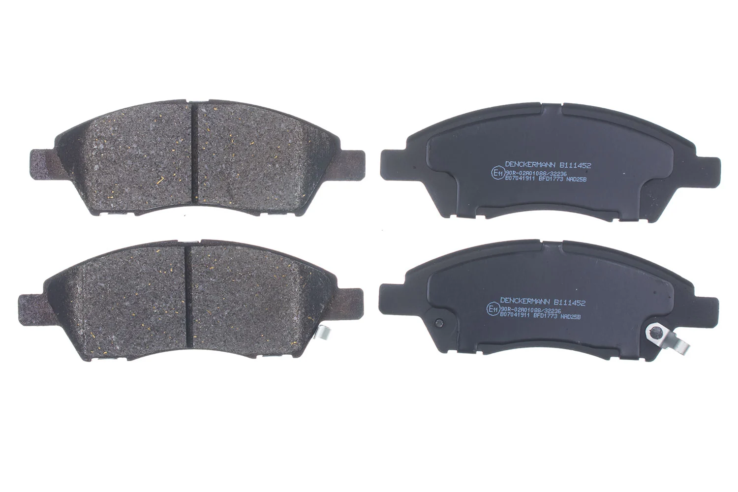 Brake Pad Set, disc brake B111452