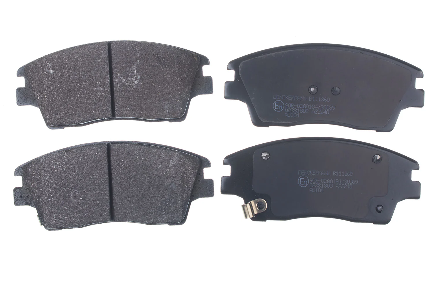 Brake Pad Set, disc brake B111360