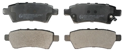 Brake Pad Set, disc brake B110967